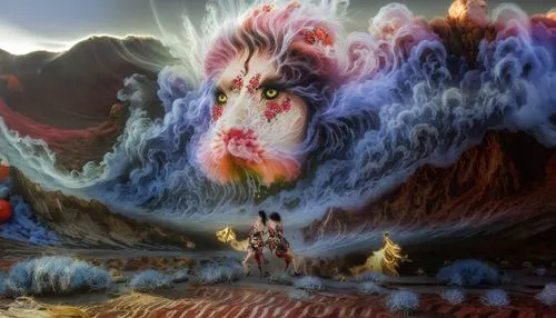 harendra,chhinnamasta,thundercats,kagemusha,shravana,bhairava,Illustration,Realistic Fantasy,Realistic Fantasy 25