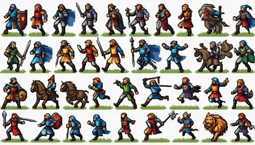 greek gods figures,miniatures,shield infantry,fighting poses,dwarves,massively multiplayer online role-playing game,collected game assets,germanic tribes,play figures,miniature figures,chess icons,dwarfs,game characters,set of icons,pathfinders,character animation,figure group,vector people,chess pieces,people characters,Illustration,Black and White,Black and White 20