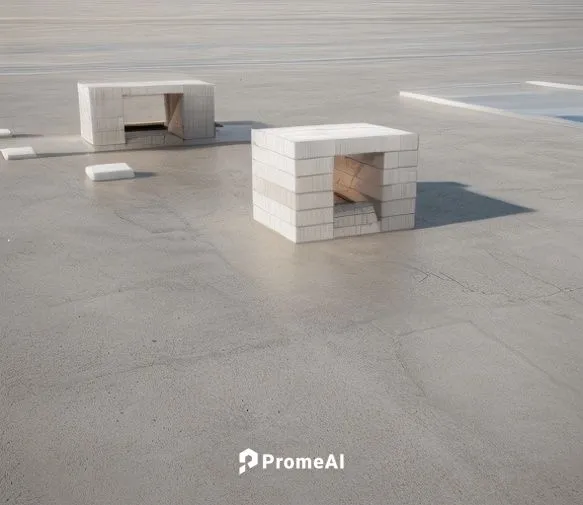 concrete slabs,concrete blocks,paving slabs,flat roof,concrete construction,street furniture,paving stones,concrete,saltpan,paved square,exposed concrete,cement block,sofa tables,outdoor table,beer ta