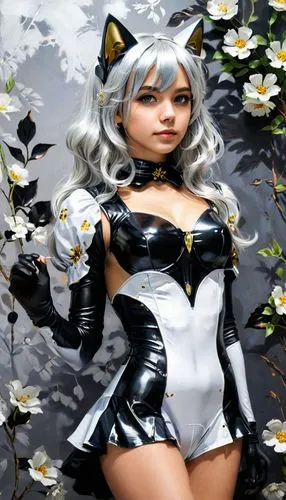 ororo,black cat,derivable,silver tabby,miqati,halloween black cat,white fox,fran,dazzler,riven,background ivy,silver rain,morgana,bns,silveria,tiber riven,silverite,tera,fuki,corrin,Illustration,Paper based,Paper Based 01