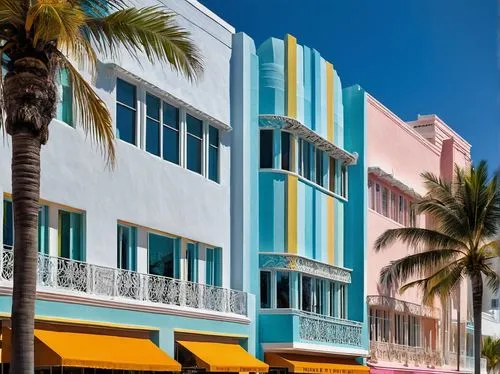 south beach,colorful facade,oranjestad,lauderdale,fort lauderdale,miami,mizner,bahama,hotel riviera,bahamian,haulover,art deco,riviera,las olas suites,palmbeach,hkmiami,clevelander,bahamonde,waikiki,anguilla,Illustration,Realistic Fantasy,Realistic Fantasy 40