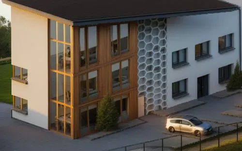 appartment building,modern building,wooden facade,new housing development,exzenterhaus,apartment building,residential building,prefabricated buildings,eco-construction,facade panels,3d rendering,stuttgart asemwald,housebuilding,dessau,modern architecture,block balcony,industrial building,apartments,townhouses,modern house,Photography,General,Realistic