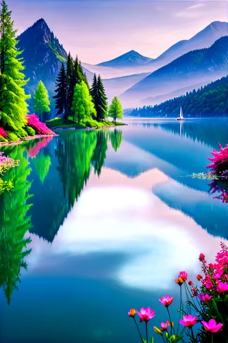 beautiful lake,nature background,beautiful landscape,landscape background,nature wallpaper,background view nature,nature landscape,landscapes beautiful,purple landscape,landscape nature,splendid colors,windows wallpaper,beautiful nature,river landscape,mountainlake,mountain lake,alpine lake,mountain landscape,colorful background,background colorful,Conceptual Art,Sci-Fi,Sci-Fi 10