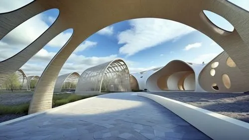 superadobe,soumaya museum,caravanserais,earthship,futuristic art museum,futuroscope,Photography,General,Realistic