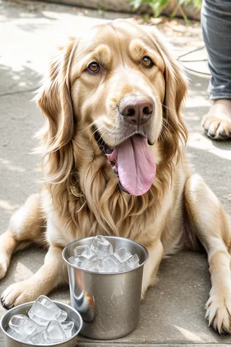 hydration,a cup of water,fetching water,retriever,golden retriver,golden retriever,cheerful dog,dorst,hydrated,refreshment,heat stroke prevention,water trough,hydrate,drinking water,drinking fountain,