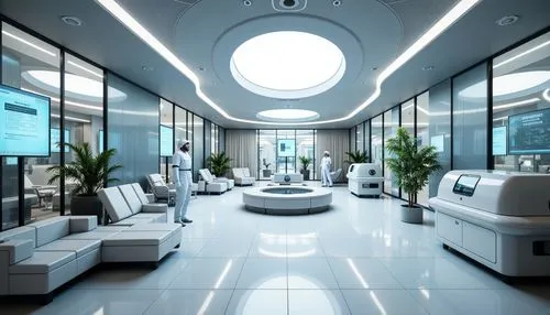 modern office,offices,spaceship interior,office automation,lobby,cleanrooms,interior modern design,modern decor,search interior solutions,bureaux,ufo interior,interior decoration,blur office background,assay office,conference room,interior design,neon human resources,business centre,3d rendering,hallway space