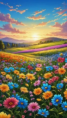 flower field,field of flowers,blooming field,blanket of flowers,flowers field,meadow landscape,sea of flowers,meadow in pastel,flower meadow,landscape background,splendor of flowers,flower background,flowering meadow,flower painting,springtime background,summer meadow,spring background,tulip field,cosmos field,tulips field,Photography,General,Realistic