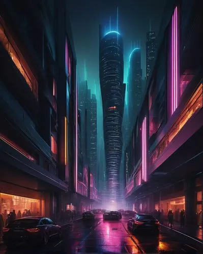 cybercity,cityscape,cyberpunk,cybertown,metropolis,city at night,colorful city,futuristic landscape,fantasy city,cyberport,makati,bladerunner,urban,cyberscene,dystopian,guangzhou,polara,coruscant,cyberia,microdistrict,Art,Classical Oil Painting,Classical Oil Painting 09