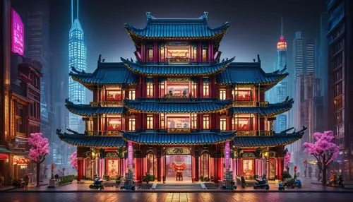 asian architecture,shanghai,fengshui,jinchuan,shuozhou,guangzhou,kowloon,chengdu,nanjing,sanshui,pagodas,chinatown,feng shui,imaginasian,dojo,dragon palace hotel,shangai,yangzhou,mandarin house,huzhou,Conceptual Art,Fantasy,Fantasy 22