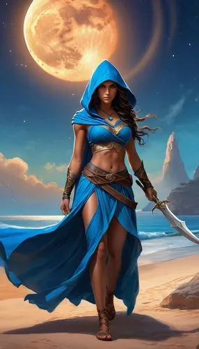 kitana,teferi,raziel,female warrior,warrior woman,sandahl,Illustration,Realistic Fantasy,Realistic Fantasy 01