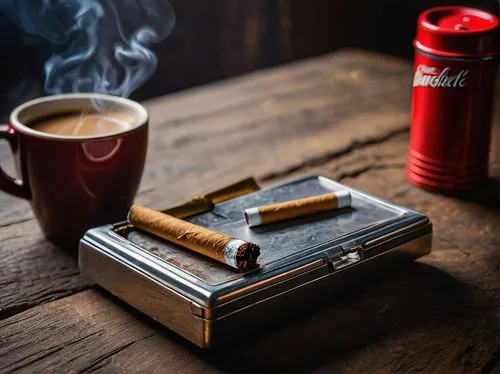 cigarettes on ashtray,cuban cigar,brown cigarettes,cigar tobacco,cigarette box,cigar,smoking cessation,cuban espresso,rolled cigarettes,tobacco,tobacco products,cigarette lighter,filter cigarillos,smoking cigar,nicotine,quitting time,cigarette,cigars,smoking accessory,coffee break,Photography,General,Fantasy