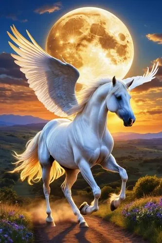 pegasys,unicorn background,pegaso,pegasi,pegasus,a white horse,buraq,white horse,constellation unicorn,licorne,golden unicorn,shadowfax,arabian horse,unicorn art,skyhorse,unicorn,horoscope taurus,dream horse,white horses,darkhorse,Photography,General,Realistic