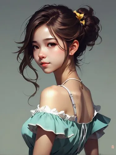 fantasy portrait,girl portrait,hanbok,fairy tale character,digital painting,jasmine blossom,cinderella,mystical portrait of a girl,girl drawing,study,a girl in a dress,little girl fairy,child girl,world digital painting,jasmine,painter doll,young lady,illustrator,portrait of a girl,romantic portrait,Conceptual Art,Fantasy,Fantasy 06