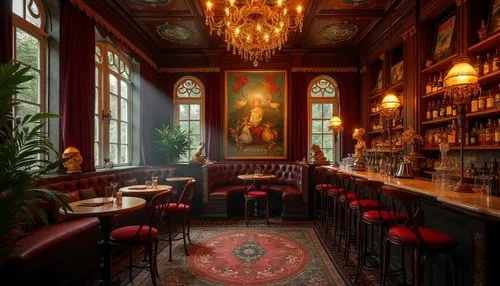 restaurant bern,floridita,locanda,seelbach,restaurant ratskeller,victorian room,neachtain,brasserie,cafetorium,paris cafe,dining room,tearoom,driehaus,athenaeum,balthazar,royal interior,enoteca,piano bar,alcove,the pub,Photography,General,Realistic