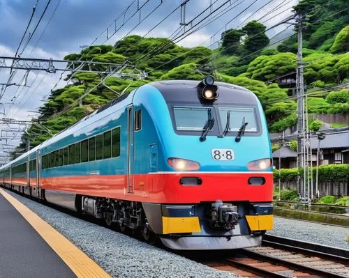 korail,electric train,high-speed train,thsr,intercityexpress,trainlink,komuter,high speed train,electric locomotive,azuma,keretapi,bullet train,urasoe,long-distance train,densha,hakone,goods train,shinkansen,kereta,high-speed rail,Photography,General,Realistic