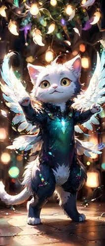 christmas imp,chua,miqdad,aegaleo,korin,ori,Anime,Anime,Cartoon