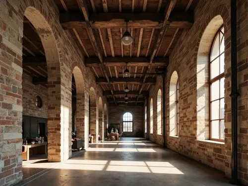 hammerbeam,arsenale,altgeld,brickworks,cloister,cloisters,wooden beams,arcaded,freight depot,ellis island,theresienstadt,malbork,eveleigh,zamek malbork,carreau,colonnades,porticus,rufford,vaulted ceiling,daylighting