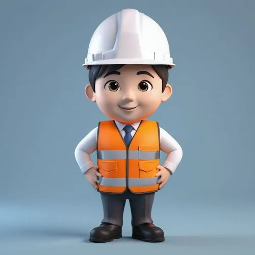 utilityman,construction worker,construction helmet,builder,construction company,constructorul,Unique,3D,3D Character