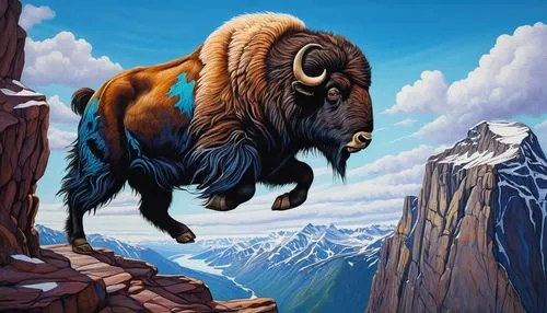 bighorn ram,mountain sheep,muskox,black-brown mountain sheep,big horn sheep,alpine ibex,north american wild sheep,bighorn sheep,bighorn,wild sheep,bison,mammoth,argali,feral goat,mountain goat,barbary sheep,goat mountain,yak,alpine marmot,buffalo,Unique,Paper Cuts,Paper Cuts 01