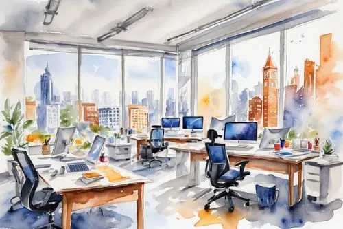 blur office background,working space,workspaces,modern office,creative office,office desk,furnished office,work space,office,offices,workspace,bureaux,workstations,watercolor background,cubicle,world digital painting,work desk,workplace,staroffice,office line art,Illustration,Paper based,Paper Based 24