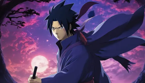 Haunted by his past, Uchiha Sasuke embarks on a solitary journey, determined to carve his own destiny.,nine-tailed,shinigami,chidori is the cherry blossoms,iaijutsu,naruto,kame sennin,kenjutsu,sōjutsu