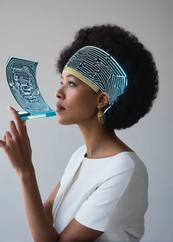 breathing mask,bonnet,futuristic,augmented reality,mitochondrion,visor,face shield,artificial hair integrations,face protection,indomie,head woman,mitochondria,brauseufo,the hat of the woman,coronavirus masks,ai,woman holding a smartphone,facial tissue holder,woman's hat,virtual reality headset,Photography,Black and white photography,Black and White Photography 05