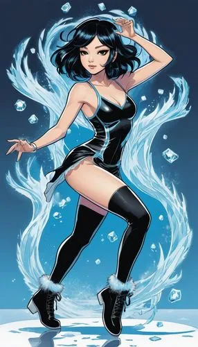 fubuki,psylocke,zatanna,blackfire,fujiko,rumiko,Illustration,American Style,American Style 13