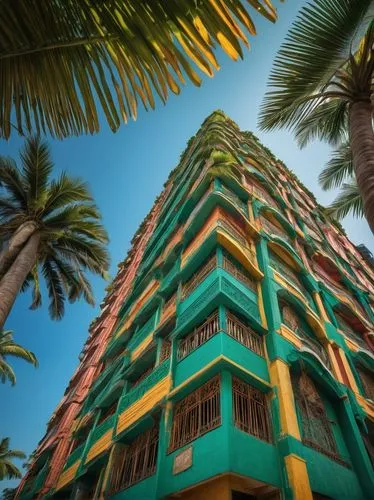 tropical house,antilla,vallarta,tropicale,hotel nacional,las olas suites,cabarete,escala,visalakshi,edificio,hotel riviera,zanzibar,the palm,palmera,condominia,oranjestad,jomtien,hanging houses,waikiki,high rise building,Illustration,Realistic Fantasy,Realistic Fantasy 25