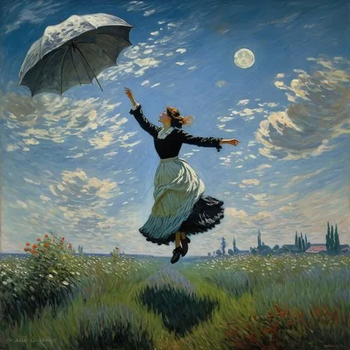 female horror ambience flying in sky,mary poppins,little girl in wind,flying dandelions,leap for joy,man with umbrella,woman playing,flying girl,little girl with umbrella,sound of music,montgolfiade,w