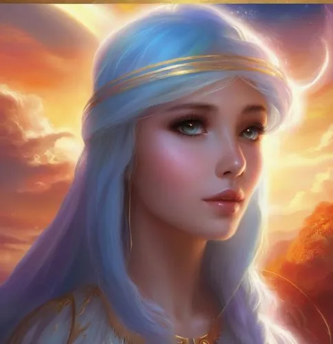 fantasy portrait,ancient egyptian girl,athena,mystical portrait of a girl,priestess,fantasy art,fantasy picture,violet head elf,cleopatra,world digital painting,zodiac sign libra,portrait background,elza,fantasy woman,custom portrait,goddess of justice,digital painting,the prophet mary,sorceress,libra,Illustration,Realistic Fantasy,Realistic Fantasy 01