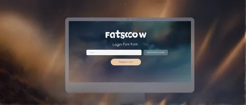 Implement a responsive login form for FatCow site,favicon,web mockup,download icon,fastelovend,furrow,landing page,uparrow,password,homebutton,silcrow,log in,procyon,tumblr icon,telegram,website icons