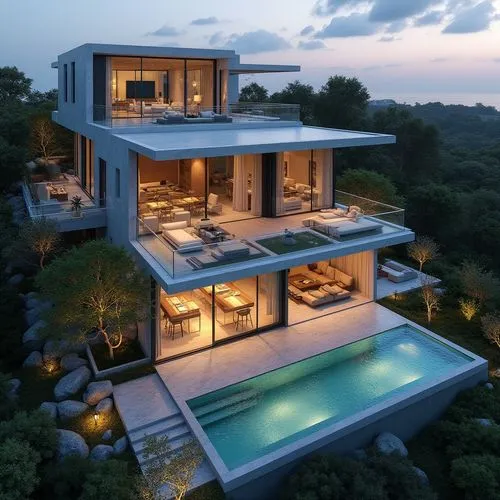 luxury property,dreamhouse,modern house,modern architecture,beautiful home,luxury home