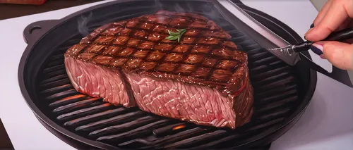 Draw a juicy steak on a sizzling grill.,steak grilled,steaks,rumpsteak,steak,grill grate,beef grilled,beef ribeye steak,grill proof,sirloin,tomahawk steak,barbecue grill,steaks on the grill,rib eye st