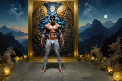 The mysterious world, a peculiar image of a muscular student men von unten nach oben adonos, embodies a mystical realm filled with the smirks and angular hues of a psyched creature. A shimmering latex