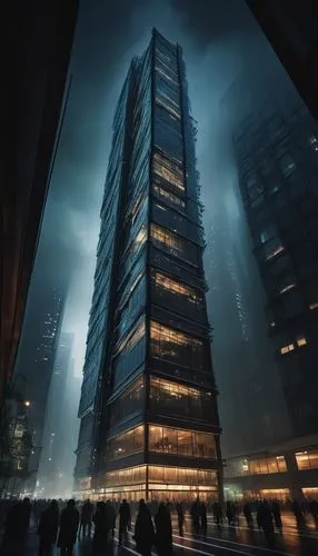 the skyscraper,barad,skyscraper,supertall,skyscraping,oscorp,gotham,glass building,bjarke,pc tower,highrises,skycraper,glass facade,kimmelman,unbuilt,lexcorp,tishman,bunshaft,1 wtc,koolhaas,Illustration,Abstract Fantasy,Abstract Fantasy 19