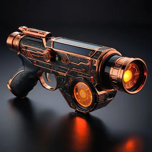 astrascope,raygun,hawkmoon,alien weapon,minigun,air pistol,blunderbuss,gjallarhorn,grafer,tower pistol,popgun,aigbogun,derringer,camacho trumpeter,cinema 4d,3d model,sidearm,outgun,modulus,smigun,Illustration,American Style,American Style 02