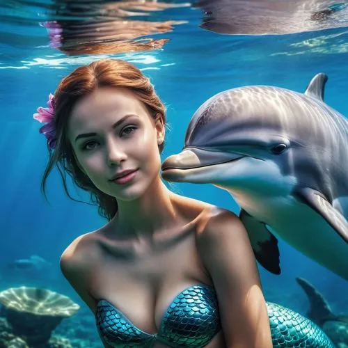 girl with a dolphin,mermaid background,underwater background,mermaid,mermaid vectors,underwater world,believe in mermaids,under the sea,let's be mermaids,dolphin rider,mermaids,under the water,merfolk,under water,sea life underwater,nami,water nymph,ocean underwater,dolphin swimming,underwater fish,Photography,General,Realistic