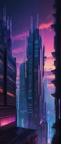 futuristic landscape,cybercity,cityscape,cybertown,cyberpunk,fantasy city,synth,metropolis,city skyline,cyberport,cyberworld,coruscant,cyberia,colorful city,cyberscene,microdistrict,futuristic,city at night,futurist,polara,Art,Artistic Painting,Artistic Painting 34