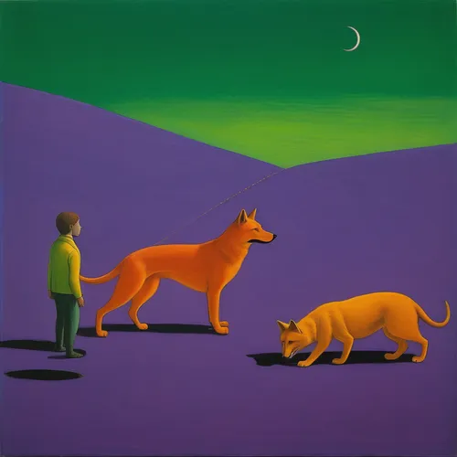 lakeland terrier,color dogs,ipê-purple,kennel club,boy and dog,animals hunting,defense,stray dogs,hunting dogs,walking dogs,dog illustration,the animals,irish terrier,greyhound,bruno jura hound,hunting scene,green animals,three dogs,welsh terrier,canidae,Art,Artistic Painting,Artistic Painting 26