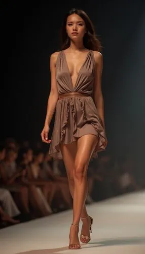 runway,catwalk,afw,dress walk black,brown fabric,female model,fashion show,catwalks,runways,pasarell,fashiontv,guelaguetza,kouroussa,vestido,lfw compobus,dress form,women fashion,gaultier,defile,fashion model