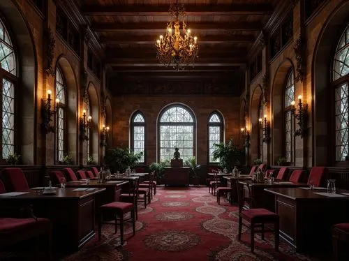 dining room,biltmore,banff springs hotel,breakfast room,lobby,hotel lobby,ballroom,hotel hall,royal interior,reading room,ornate room,foyer,gleneagles hotel,amanresorts,restaurant bern,greystone,seating area,refectory,empty interior,wade rooms