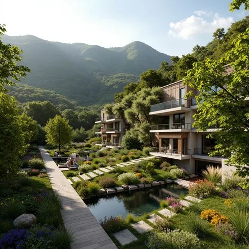 amanresorts,lefay,ecovillages,moufang,hushan,landscaped,ecovillage,greenforest,lindbaek,bendemeer estates,zumthor,tungsha,fallingwater,house in the mountains,tessin,green valley,building valley,meadowood,danyang eight scenic,laoshan