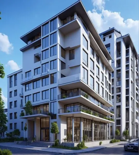 The building is a classical hotel.,a row of white high rise buildings in a city,inmobiliaria,condominia,leedon,multistorey,residencial,italtel,Photography,General,Realistic