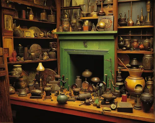 apothecary,potions,victorian kitchen,china cabinet,laboratory,candlemaker,chemical laboratory,cabinet,dolls houses,tinsmith,perfume bottles,alchemy,cupboard,kitchen cabinet,antiquariat,cabinetry,scientific instrument,chemist,persian norooz,brandy shop,Art,Artistic Painting,Artistic Painting 33