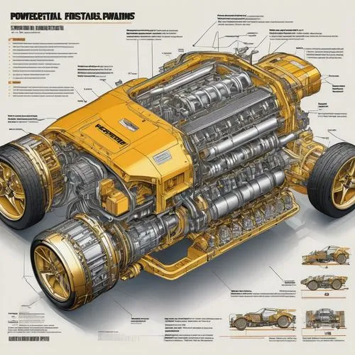 powertrains,powertrain,internal-combustion engine,premotor,transaxle,car engine,cutaway,proton,truck engine,midengine,prodrive,torqueflite,illustration of a car,positronic,cutaways,powertech,turbocharging,camshafts,engine,pentastar,Unique,Design,Infographics