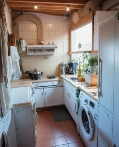 kitchen interior,laundry room,vintage kitchen,kitchenette,tile kitchen,kitchen,the kitchen,kitchen design,big kitchen,new kitchen,kitchen stove,laundress,kitchen equipment,household appliances,kitchen remodel,kitchen sink,victorian kitchen,kitchen shop,appliances,kitchen block,Photography,General,Realistic