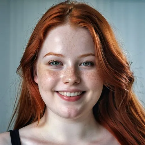 freckles,red hair,long hair,portrait,sexy,beautiful,Photography,General,Realistic