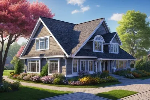 houses clipart,home landscape,hovnanian,new england style house,beautiful home,townhomes,danish house,3d rendering,house drawing,townhome,house shape,country cottage,victorian house,summer cottage,residential house,dormer,dormers,dreamhouse,house painting,country house,Illustration,Realistic Fantasy,Realistic Fantasy 06