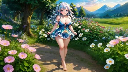 sakuya,japanese sakura background,spring background,azura,kanon,kupala