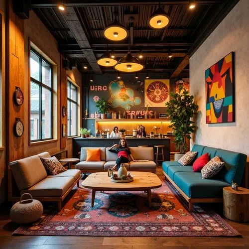 contemporary decor,loft,interior decor,modern decor,interior decoration,lounge,chaise lounge,lounges,lobby,hostels,creative office,teahouses,andaz,decor,seating area,shophouse,coffeehouse,clubroom,gansevoort,interior design